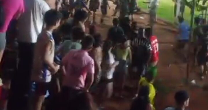 Batalla campal en la Liga Comercial de Eldorado