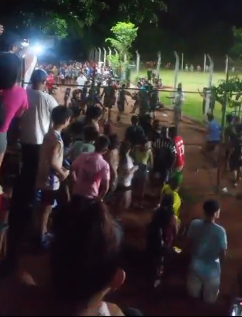 Batalla campal en la Liga Comercial de Eldorado