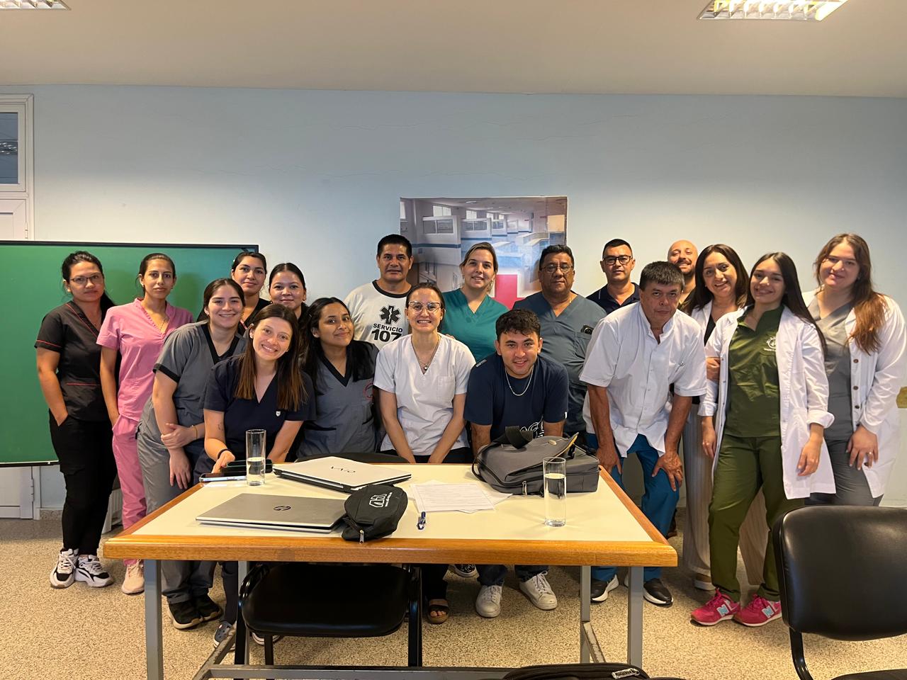 Profesionales del SAMIC Eldorado brindan capacitaciones