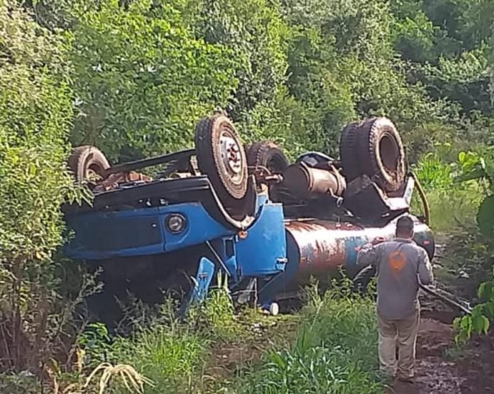Un hombre resulta herido tras un despiste en la localidad de Cerro Azul