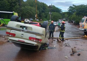 Pareja sufrió un despiste en Puerto Iguazú