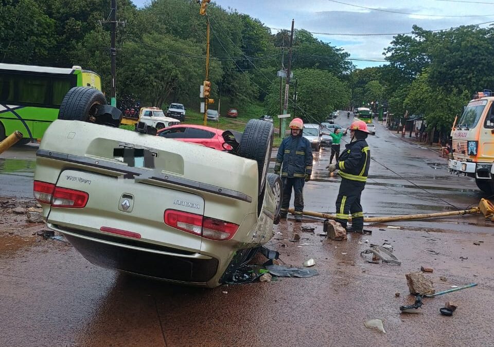 Pareja sufrió un despiste en Puerto Iguazú
