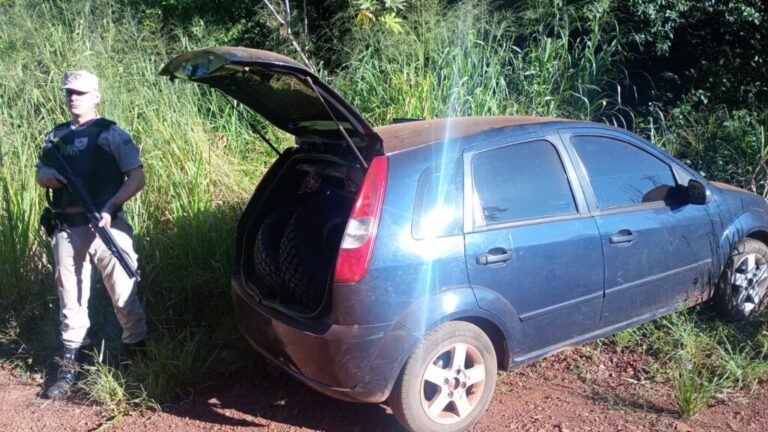 Secuestraron neumáticos de contrabando en Eldorado