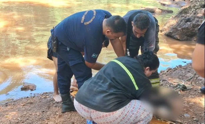 Hallaron el cuerpo sin vida de un joven que había desaparecido en el arroyo Tabay
