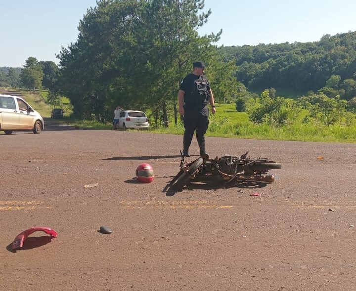 Murió un hombre en un choque de dos motocicletas en 9 de Julio