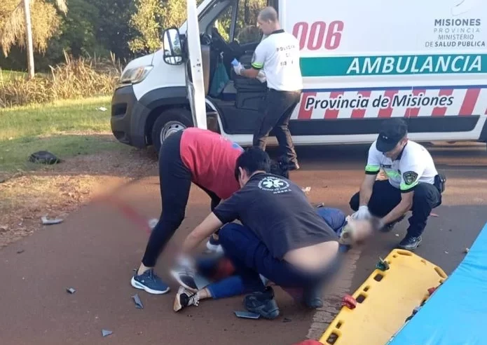 Oberá una mujer perdió la vida tras chocar contra un camión