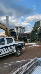 Un hombre falleció tras caer de una máquina industrial