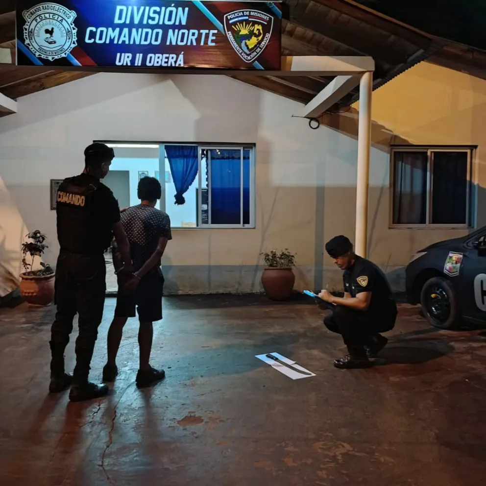 Un hombre ingresó armado a la casa de su ex pareja y la amenazó de muerte en Oberá