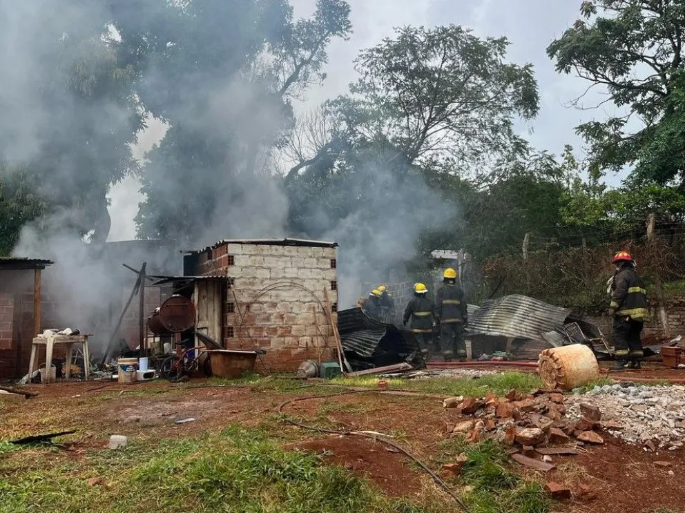 Una niña con discapacidad sufrió lesiones durante el incendio de su vivienda