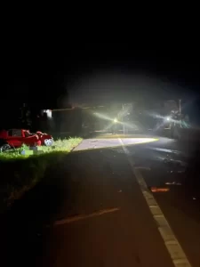 Fatal choque entre un auto y un camión