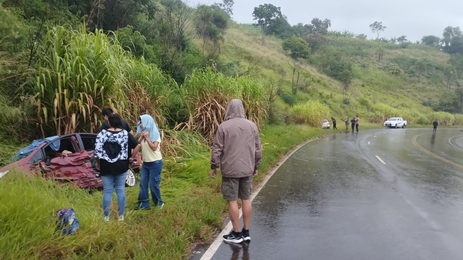 Choque frontal en la Ruta 17 dejó varios heridos