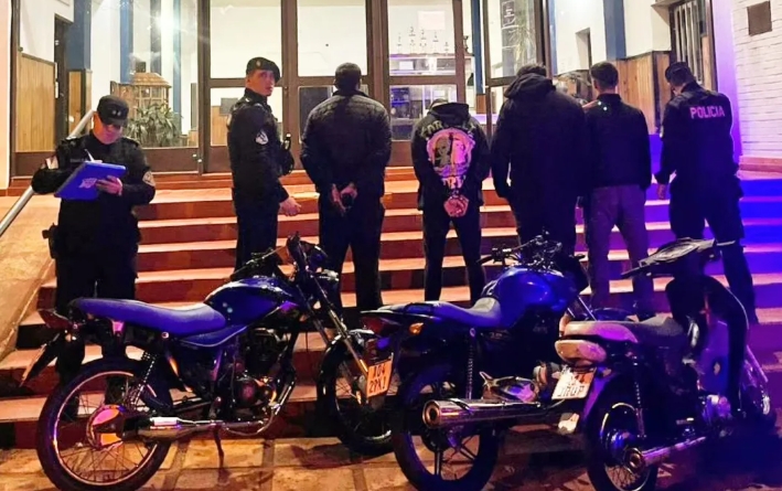 Detuvieron a motociclistas por realizar maniobras peligrosas en Oberá