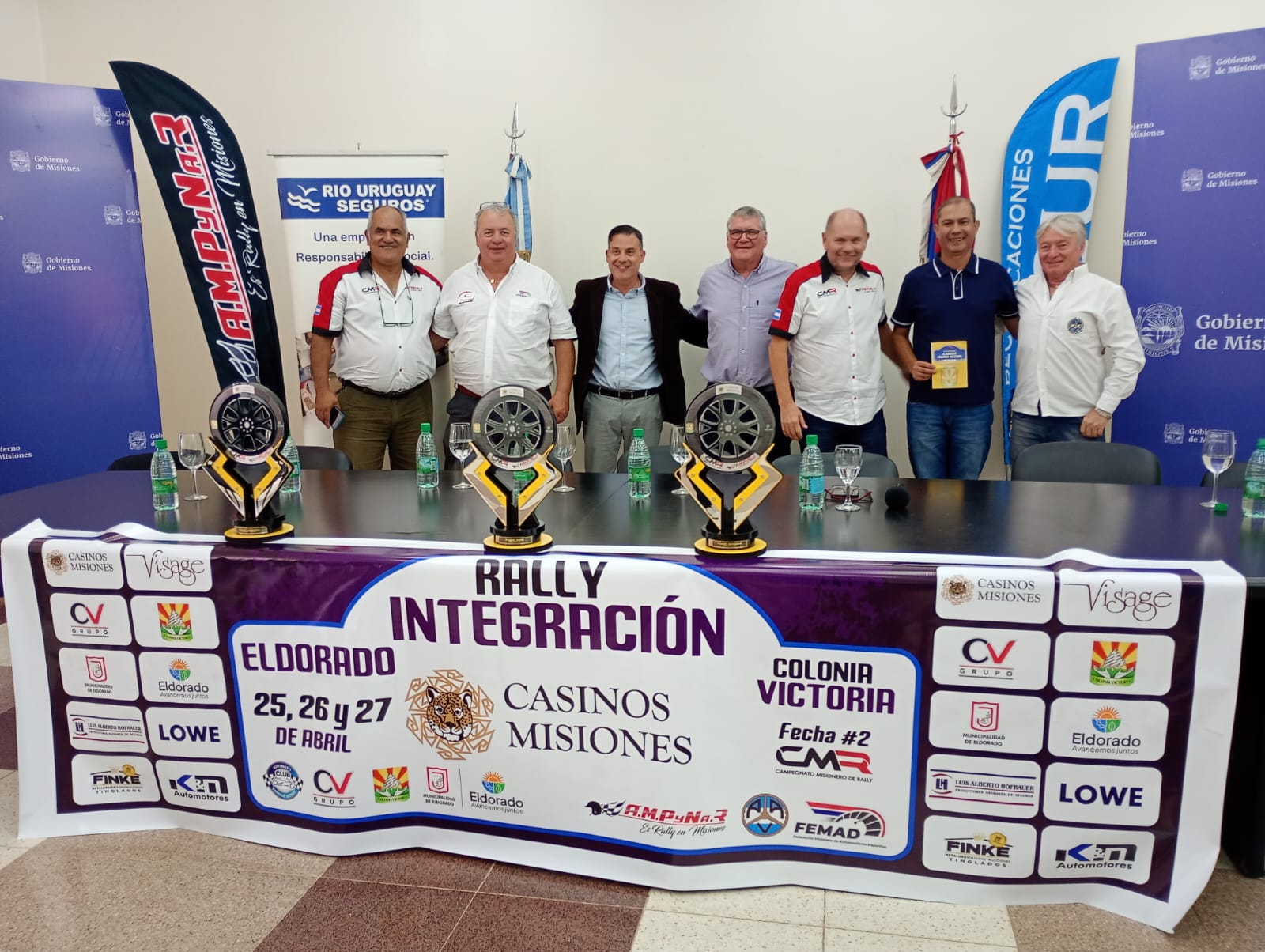Presentaron la 2° fecha del Misionero de Pista que se correrá en Eldorado y Colona Victoria