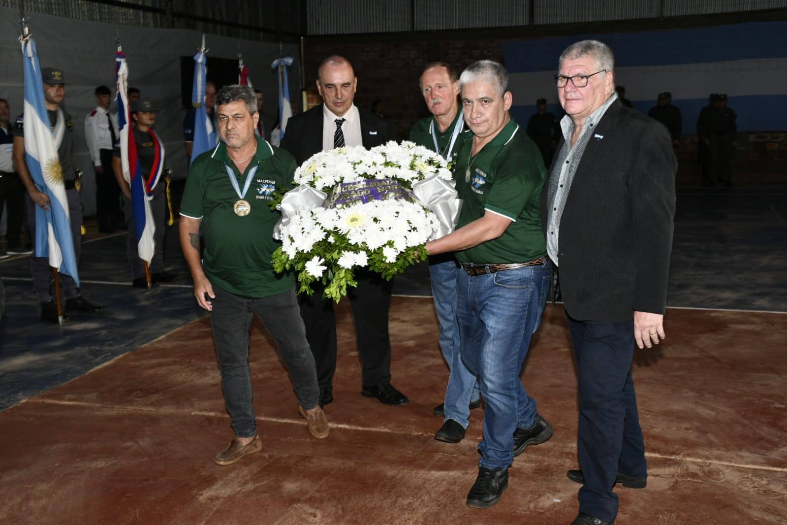 Eldorado rindió homenaje a los Veteranos de Malvinas