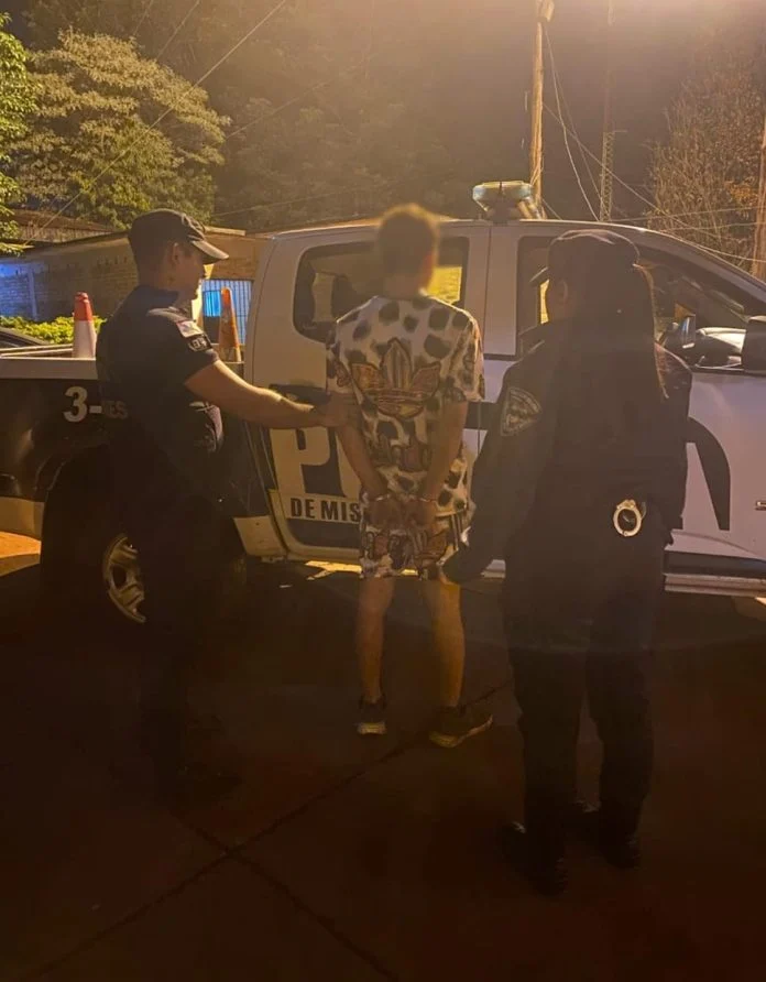 capturaron al «Alemán» por intento de robo en una propidad