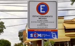 nuevos valores del estacionamiento medido en Eldorado