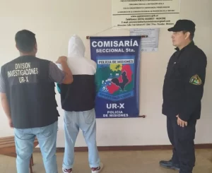 Amenazó a su pareja por WhatsApp con la foto de un arma de fuego y fue detenido