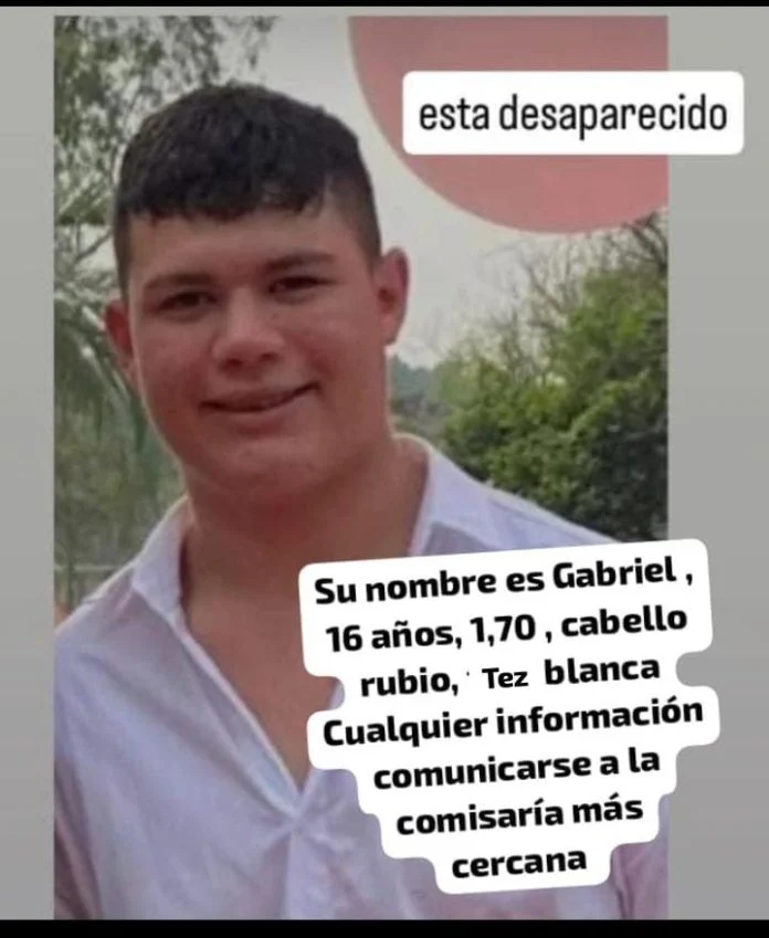 Buscan a un adolescente de 16 años que se ausentó de su casa