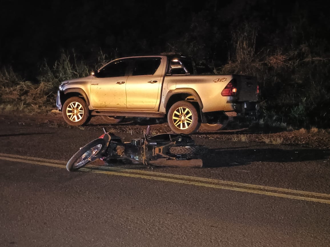Eldorado: Mujer herida tras un choque entre una moto y una camioneta en la Ruta 17