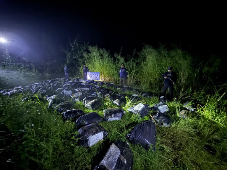 La Policía Federal incautó más de una tonelada de marihuana en Eldorado