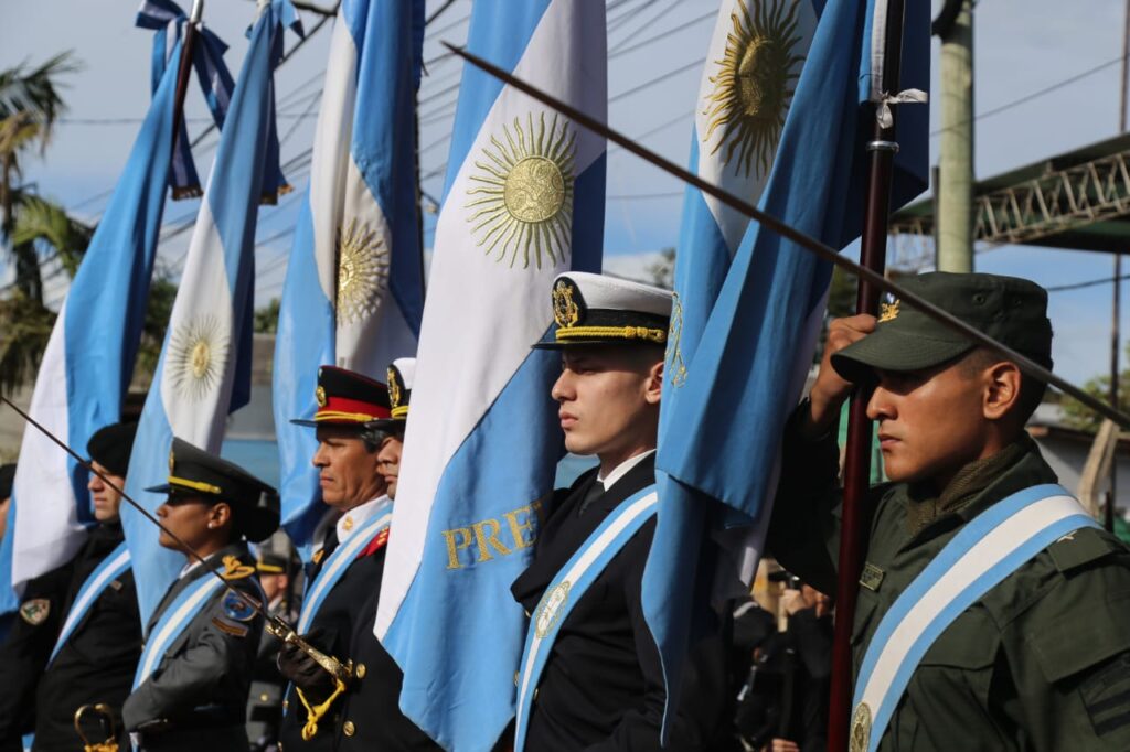 Misiones: El acto central por los 215 años de la Revolución de Mayo se realizó en San Vicente