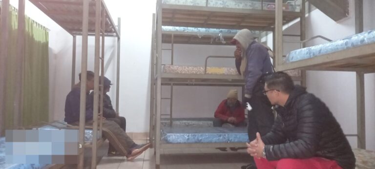 Ornella Beccaluva reafirma el acompañamiento a personas en situación de calle
