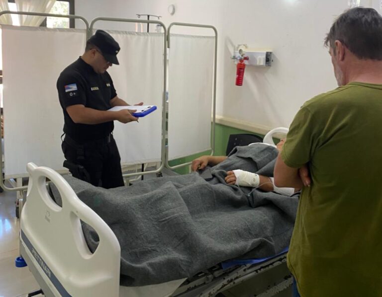 Un hombre se disparó con un arma casera al intentar espantar a un felino