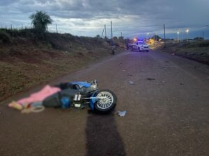 Falleció un hombre tras el choque de 2 motocicletas