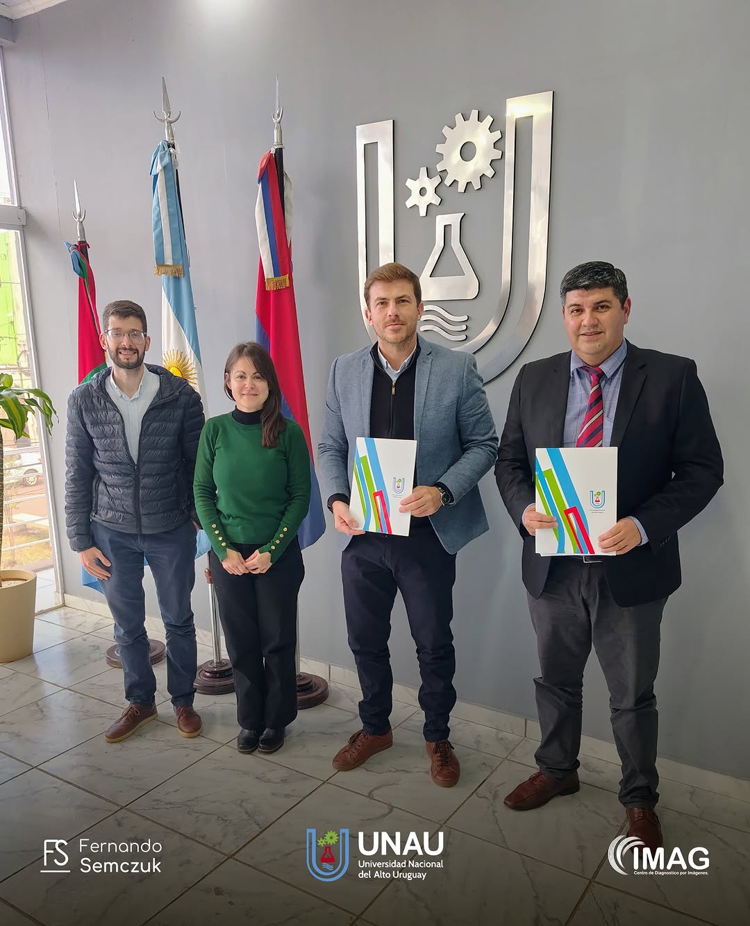 La UNAU e IMAG fortalecen la formación profesional con la firma de un convenio