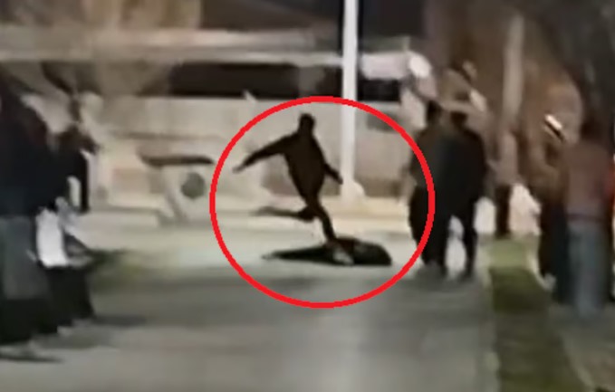 Lo dejaron inconsciente y le dieron una patada criminal en la cabeza