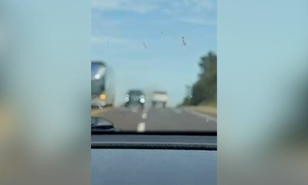 Maniobra peligrosa y casi tragedia sobre la Ruta 12 en Misiones