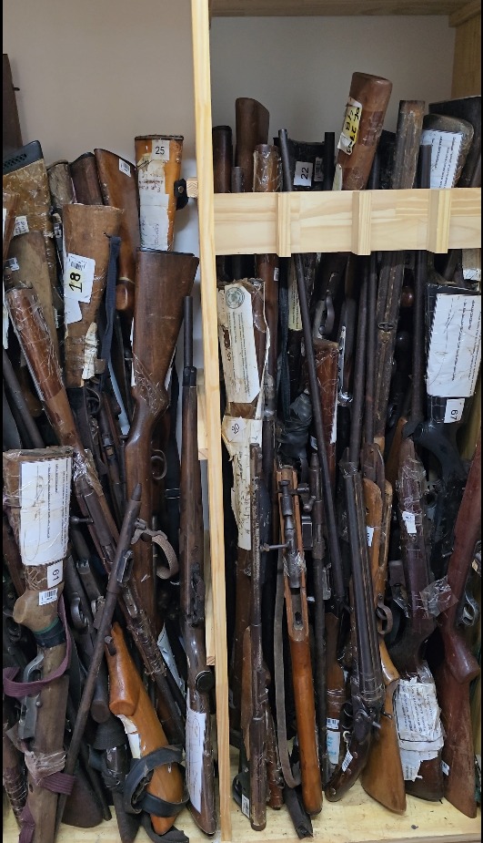 Más de 400 armas vinculadas a causas judiciales fueron destruidas en Misiones