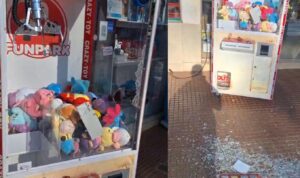 Nuevo hecho de vandalismo frente a Plaza Sarmiento de Eldorado