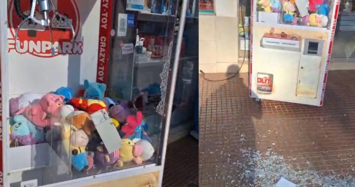 Nuevo hecho de vandalismo frente a Plaza Sarmiento de Eldorado