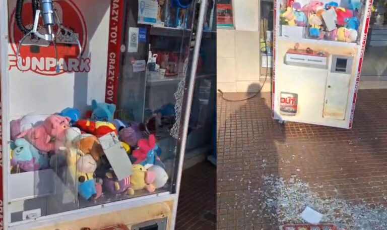 Nuevo hecho de vandalismo frente a Plaza Sarmiento de Eldorado
