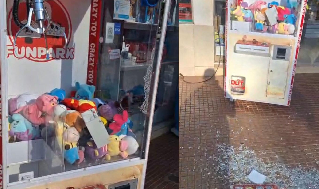 Nuevo hecho de vandalismo frente a Plaza Sarmiento de Eldorado