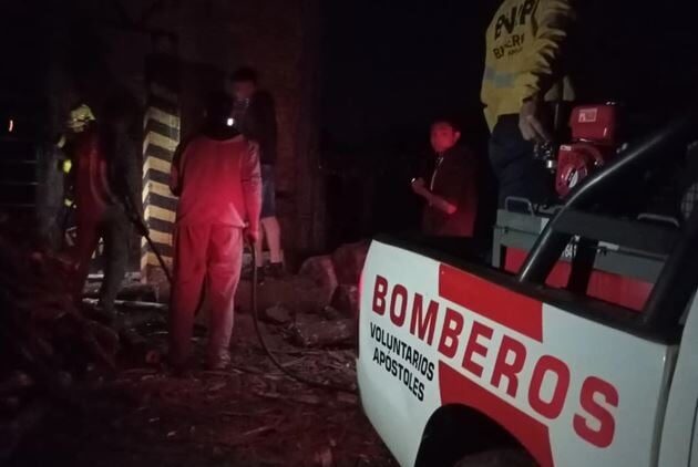 Un incendio generó importantes daños en las instalaciones de una cooperativa en Misiones