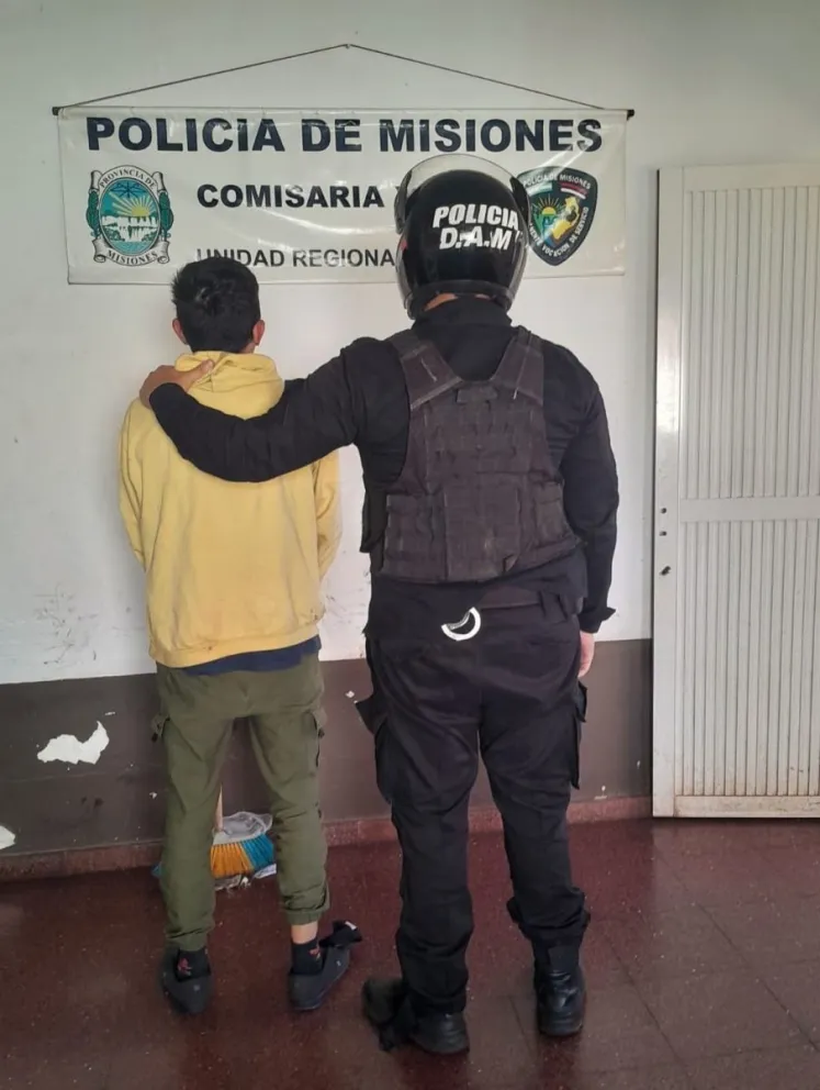 Violó una perimetral e intentó atacar a su expareja con un cuchillo