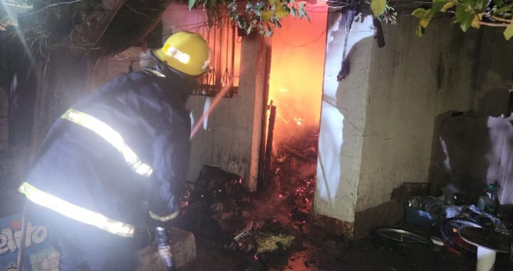 Un hombre murió en un incendio en una vivienda de inquilinato