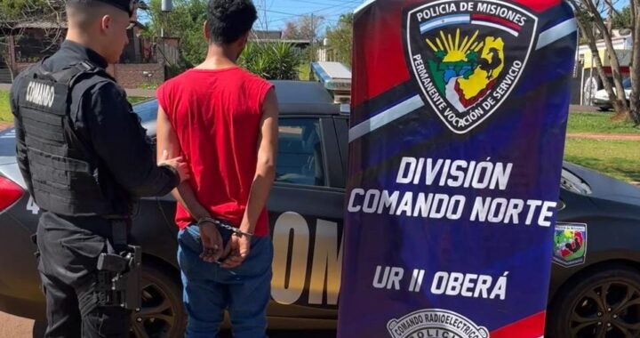 Detuvieron a un joven de 22 años tras amenazar a una vecina