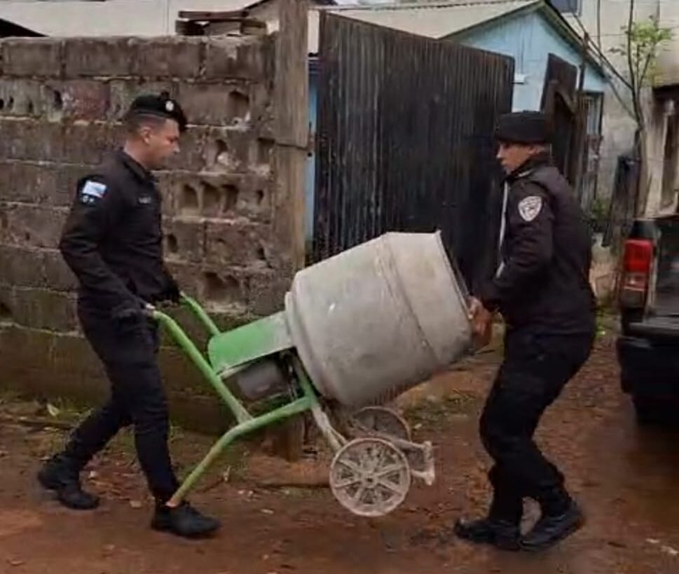 Detuvieron a un joven de 24 años por el robo de maquinaria