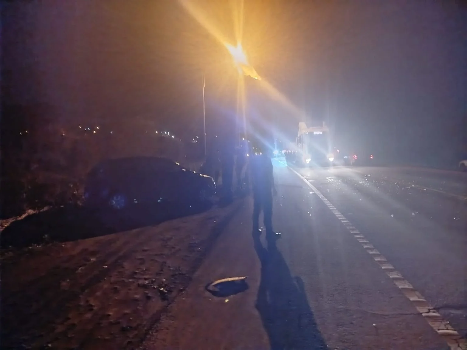 Dos personas heridas tras un choque en la Ruta Nacional 14