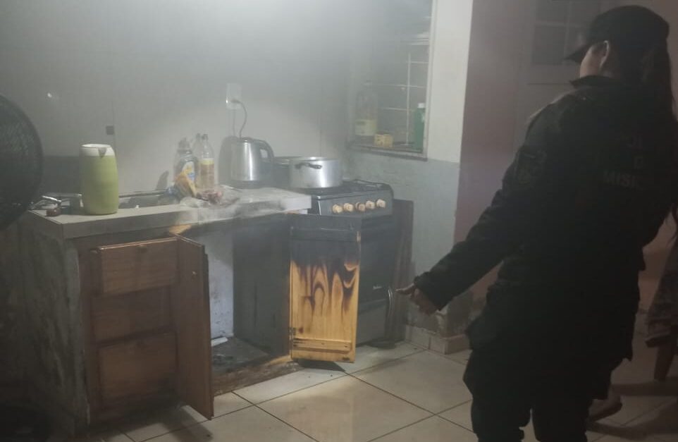 Explosión de gas en Eldorado