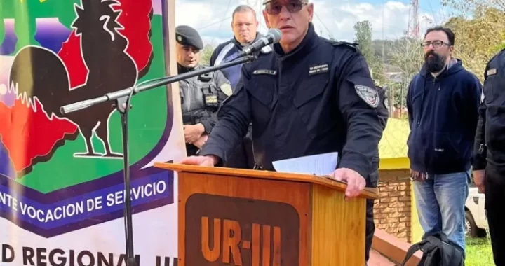 Habló el Jefe de la UR III de Eldorado