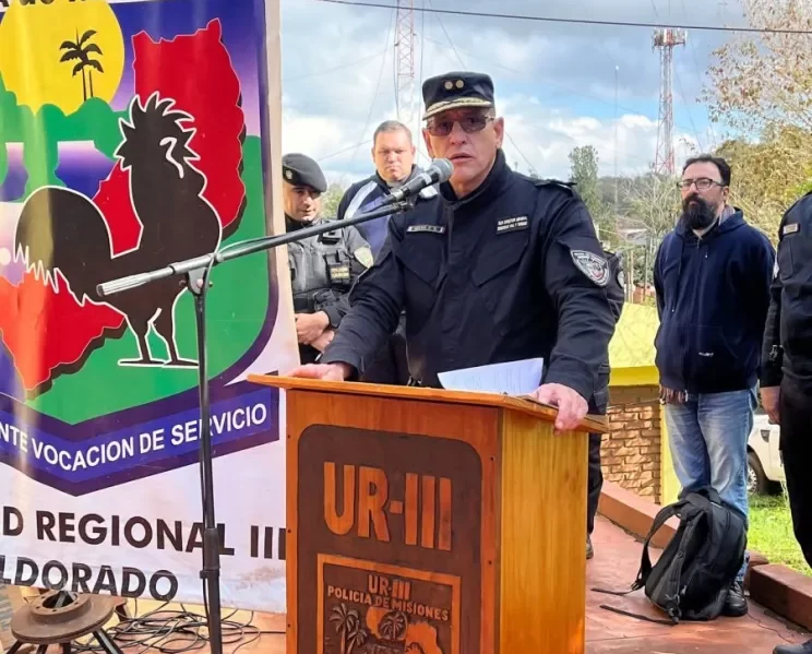 Habló el Jefe de la UR III de Eldorado