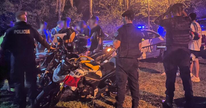 Policía secuestró 8 motos Eldorado