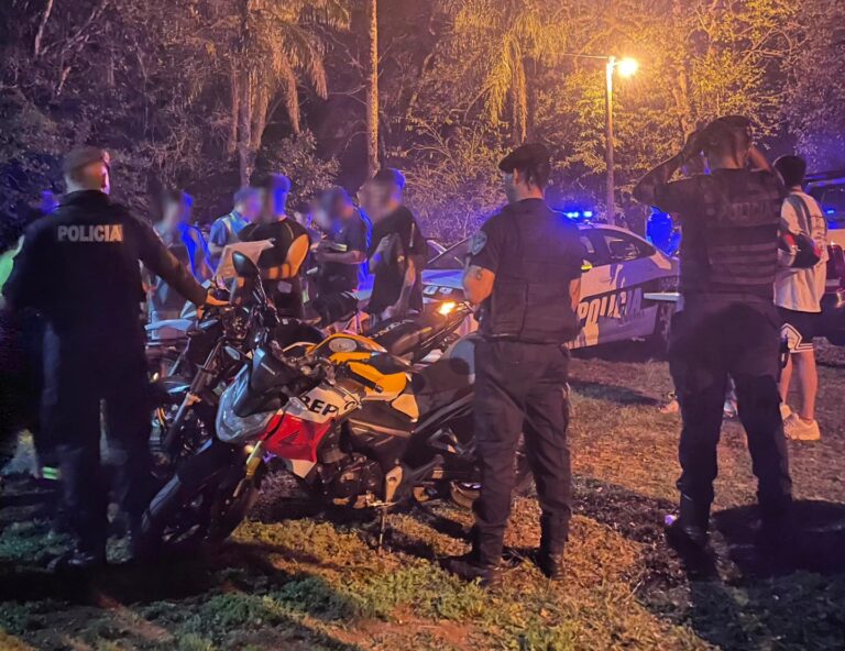 Policía secuestró 8 motos Eldorado
