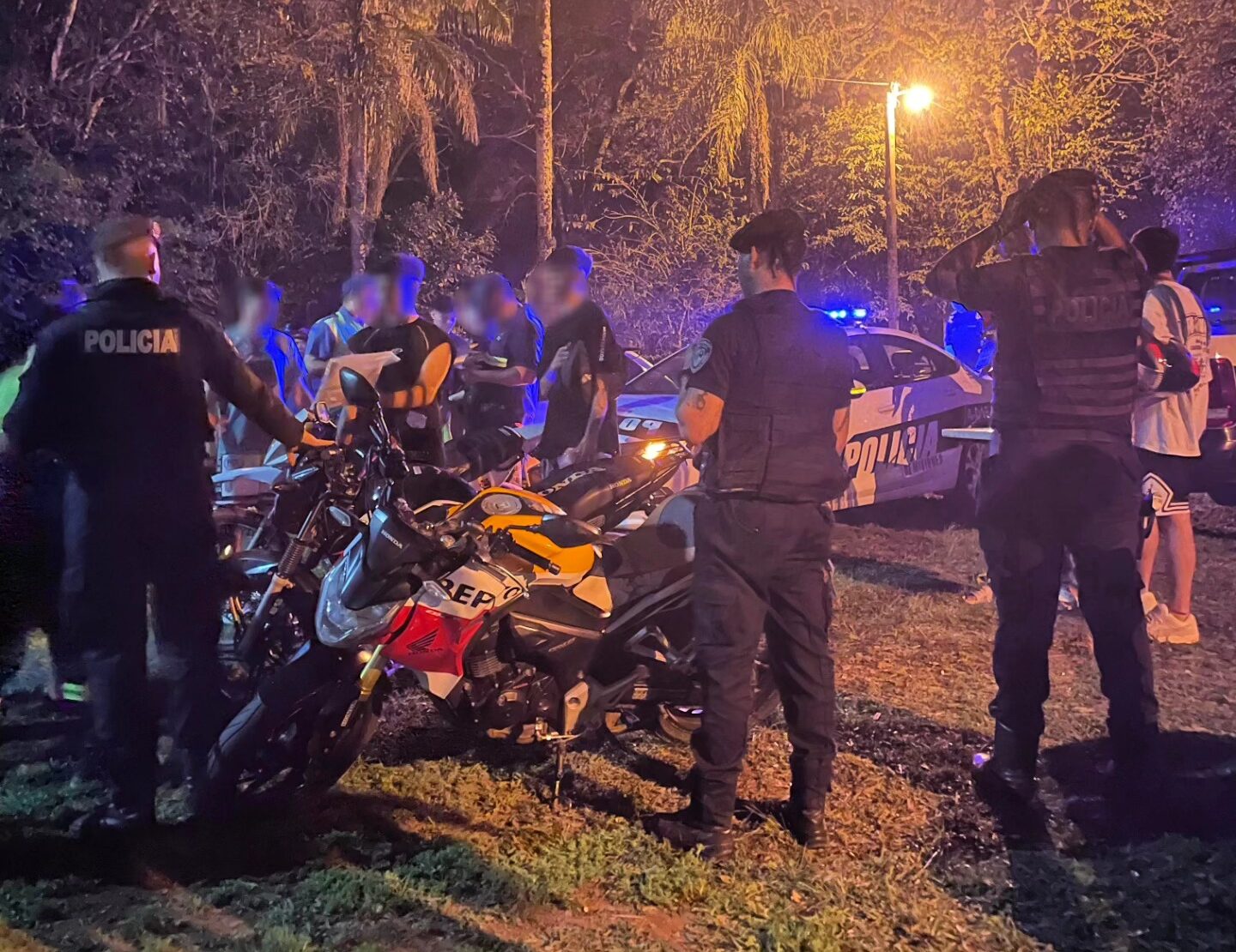 Policía secuestró 8 motos Eldorado
