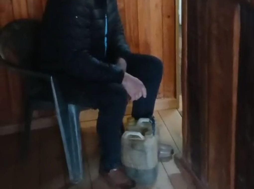 Productor yerbatero amenazó con prenderse fuego