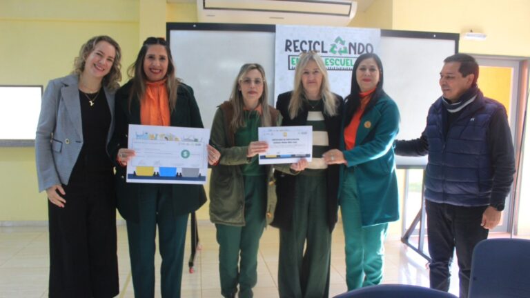 Récord de reciclaje en las escuelas de Eldorado